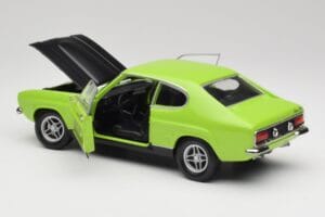 Ford Capri Mk1 RS 2600 Grøn & Sort Minichamps 1:18 150089075 Metal — billede 5 af 8