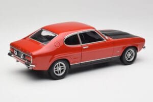 Ford Capri Mk1 RS 2600 Rød & Sort Minichamps 1:18 150089076 Metal — billede 3 af 8