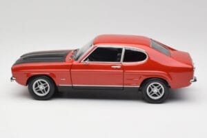 Ford Capri Mk1 RS 2600 Rød & Sort Minichamps 1:18 150089076 Metal — billede 4 af 8