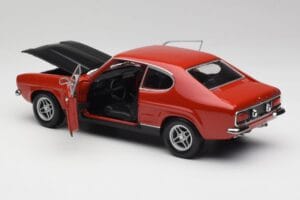 Ford Capri Mk1 RS 2600 Rød & Sort Minichamps 1:18 150089076 Metal — billede 5 af 8
