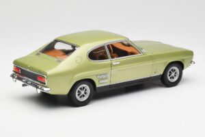 Ford Capri Mk1 Lysegrøn Metallic Minichamps 1:18 18008900 Metal — billede 3 af 8