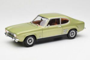 Ford Capri Mk1 Lysegrøn Metallic Minichamps 1:18 18008900 Metal