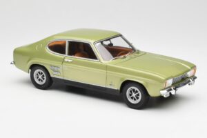 Ford Capri Mk1 Lysegrøn Metallic Minichamps 1:18 18008900 Metal — billede 6 af 8