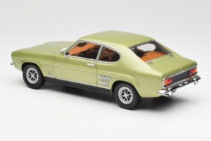 Ford Capri Mk1 Lysegrøn Metallic Minichamps 1:18 18008900 Metal — billede 7 af 8