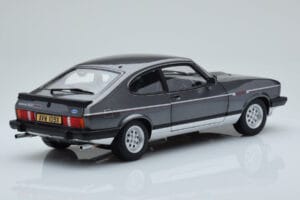Ford Capri Mk3 2.8 Injection RHD Grafit Grå Norev 1:18 182725 Metal — billede 3 af 8