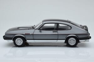 Ford Capri Mk3 2.8 Injection RHD Grafit Grå Norev 1:18 182725 Metal — billede 4 af 8