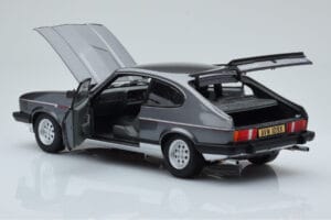 Ford Capri Mk3 2.8 Injection RHD Grafit Grå Norev 1:18 182725 Metal — billede 5 af 8