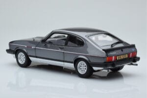 Ford Capri Mk3 2.8 Injection RHD Grafit Grå Norev 1:18 182725 Metal — billede 7 af 8