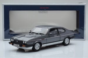 Ford Capri Mk3 2.8 Injection RHD Grafit Grå Norev 1:18 182725 Metal — billede 8 af 8