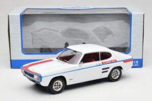 Ford Capri Mk1 GT Turbo Hvid MCG 1:18 MCG18539 Metal — billede 6 af 6