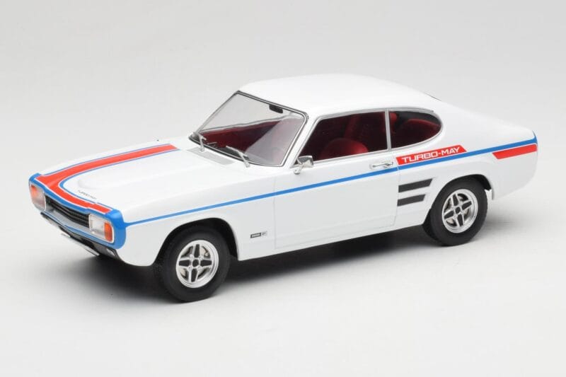 Ford Capri Mk1 GT Turbo Hvid MCG 1:18 MCG18539 Metal