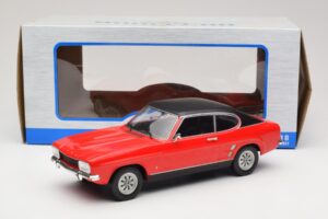 Ford Capri Mk1 Rød MCG 1:18 MCG18083 Metal — billede 6 af 6