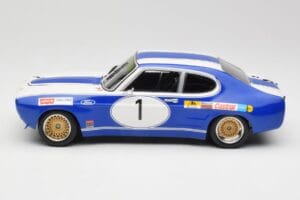 Ford Capri Mk1 RS 2600 #1 D. Glemser Ford Deutschland Winner Brno ETCC 1972 Minichamps 1:18 155728501 Metal — billede 3 af 6