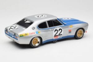 Ford Capri Mk1 RS 2600 #22 Ford Koln D. Glemser / A. Soler-Roig Winners 24 Hours of Spa 1971 Minichamps 1:18 155718522 Metal — billede 2 af 6
