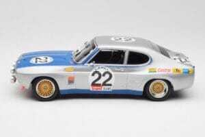 Ford Capri Mk1 RS 2600 #22 Ford Koln D. Glemser / A. Soler-Roig Winners 24 Hours of Spa 1971 Minichamps 1:18 155718522 Metal — billede 3 af 6