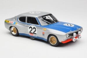 Ford Capri Mk1 RS 2600 #22 Ford Koln D. Glemser / A. Soler-Roig Winners 24 Hours of Spa 1971 Minichamps 1:18 155718522 Metal — billede 4 af 6