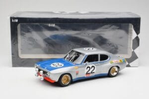 Ford Capri Mk1 RS 2600 #22 Ford Koln D. Glemser / A. Soler-Roig Winners 24 Hours of Spa 1971 Minichamps 1:18 155718522 Metal — billede 6 af 6