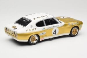 Ford Capri Mk1 RS 2600 #4 W. Frank / K. Fritzinger Kent Frami Racing 24 Hours of Spa 1972 Minichamps 1:18 155728504 Metal — billede 2 af 6