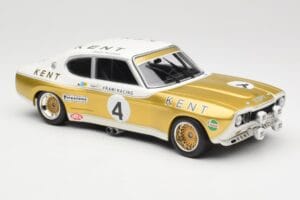 Ford Capri Mk1 RS 2600 #4 W. Frank / K. Fritzinger Kent Frami Racing 24 Hours of Spa 1972 Minichamps 1:18 155728504 Metal — billede 4 af 6
