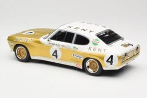 Ford Capri Mk1 RS 2600 #4 W. Frank / K. Fritzinger Kent Frami Racing 24 Hours of Spa 1972 Minichamps 1:18 155728504 Metal — billede 5 af 6