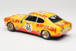 Ford Capri Mk1 RS 2600 #65 G. Larrousse / J. Rives Ford Deutschland Tour de France Automobile 1972 Minichamps 1:18 155728565  — billede 5 af 6