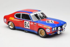Ford Capri Mk1 RS 2600 #84 Shark Team 24 Hours of Le Mans 1972 Minichamps 1:18 155728584 Metal — billede 4 af 6