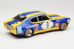 Ford Capri Mk1 RS 2600 #9 K. Fritzinger / H. Heyer Team Europa Möbel 6 Hours of Nürburgring ETCC 1973 Minichamps 1:18 1557385 — billede 2 af 6