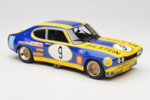 Ford Capri Mk1 RS 2600 #9 K. Fritzinger / H. Heyer Team Europa Möbel 6 Hours of Nürburgring ETCC 1973 Minichamps 1:18 1557385 — billede 4 af 6