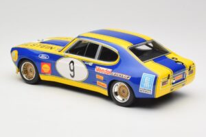 Ford Capri Mk1 RS 2600 #9 K. Fritzinger / H. Heyer Team Europa Möbel 6 Hours of Nürburgring ETCC 1973 Minichamps 1:18 1557385 — billede 5 af 6