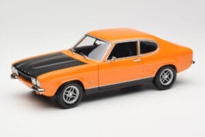 Ford Capri Mk1 RS 2600 Signal Orange Sort Minichamps 1:18 150089077 Metal