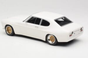 Ford Capri Mk1 RS 2600 Hvid Minichamps 1:18 155708500 Metal — billede 5 af 6