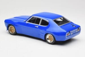Ford Capri Mk1 RS2600 Blå Minichamps 1:18 155708501 Metal — billede 5 af 6