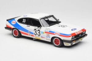 Ford Capri Mk2 3.0S #33 V. Woodman / C. Buncombe V M Woodman 3rd Place 24 Hours of Spa 1981 Minichamps 1:18 155818633 Metal — billede 4 af 6