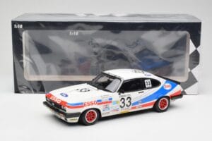 Ford Capri Mk2 3.0S #33 V. Woodman / C. Buncombe V M Woodman 3rd Place 24 Hours of Spa 1981 Minichamps 1:18 155818633 Metal — billede 6 af 6