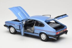 Ford Capri Mk3 2.8 Injection Paris Blue Norev 1:18 182764 Metal — billede 3 af 8