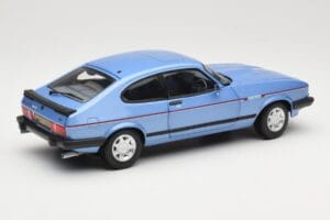 Ford Capri Mk3 2.8 Injection Paris Blue Norev 1:18 182764 Metal — billede 5 af 8