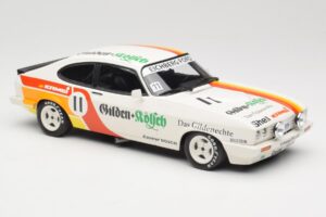 Ford Capri Mk3 3.0 #11 D. Gartmann / K. Ludwig Gilden Kölsch Racing Winners 24 Hours of Nürburgring 1982 Minichamps 1:18 1558 — billede 4 af 6