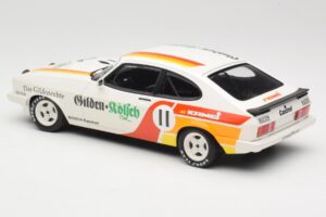 Ford Capri Mk3 3.0 #11 D. Gartmann / K. Ludwig Gilden Kölsch Racing Winners 24 Hours of Nürburgring 1982 Minichamps 1:18 1558 — billede 5 af 6
