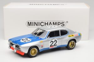 Ford Capri RS 2600 #22 D. Glemser / A. Soler-Roig Spa-Francorchamps Winner 1971 Minichamps 1:18 107718022 Resin — billede 6 af 6