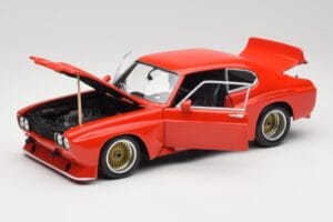 Ford Capri RS 3100 Signal Red Minichamps 1:18 180748001 Metal — billede 2 af 8