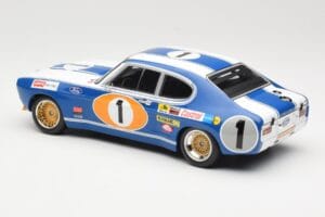 Ford Capri RS2600 Ford Koln #1 D. Glemser / A. Soler-Roig 3rd Place 24 Hours of Spa 1972 Minichamps 1:18 155728511 Metal — billede 5 af 6