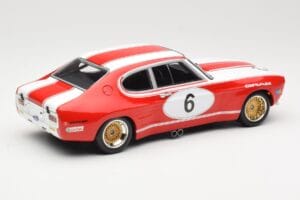 Ford Capri RS2600 Ford Tuning Siegen #6 Weiss / K. Ludwig 6 Hours Nurburgring 1973 Minichamps 1:18 155738506 Metal — billede 2 af 6