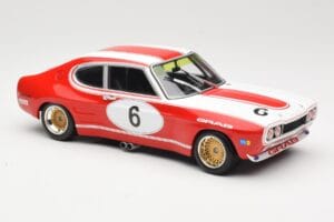 Ford Capri RS2600 Ford Tuning Siegen #6 Weiss / K. Ludwig 6 Hours Nurburgring 1973 Minichamps 1:18 155738506 Metal — billede 4 af 6