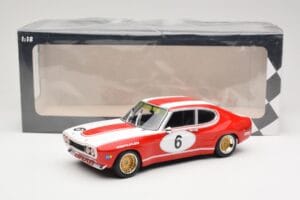 Ford Capri RS2600 Ford Tuning Siegen #6 Weiss / K. Ludwig 6 Hours Nurburgring 1973 Minichamps 1:18 155738506 Metal — billede 6 af 6