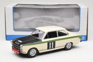 Ford Cortina Lotus #11 B. Soderström / G. Palm RAC Rally 1966 MCG 1:18 MCG18435R Metal — billede 6 af 6