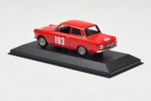 Ford Cortina Mk I #193 Rally Monte Carlo 1963 Minichamps 1:43 400638293 Metal — billede 3 af 4