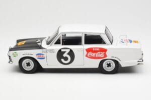 Ford Cortina Mk1 #3 P. Hughes / B. Young African Safari Rally 1964 AUTOart 1:18 86428 Metal — billede 4 af 8