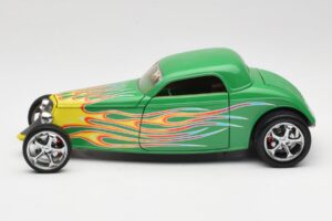 Ford Coupe Grøn med Ild Road Signature 1:18 30109 Metal — billede 4 af 8