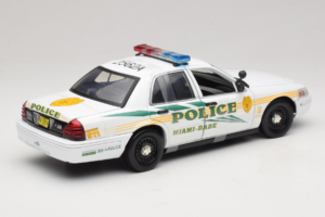 Ford Crown Victoria Police Interceptor CSI Miami GreenLight 1:18 13514 Metal — billede 2 af 6