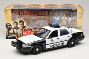 Ford Crown Victoria Police Interceptor The Hangover Movie Greenlight 1:18 12911 Metal — billede 6 af 6